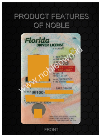 Florida Fake ID - NobleFakes Official
